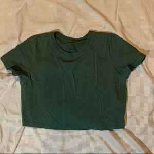Urban outfitters green baby tee